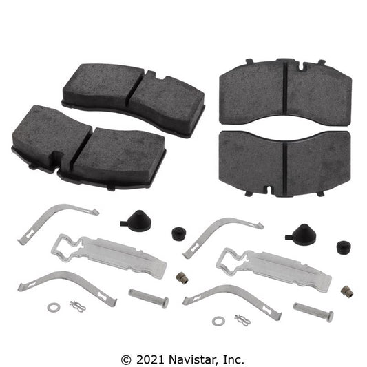 Fleetrite Air Disc Brake Pads, Application Bendix ADB 22X, Line Haul/Specialty FLTADBP1369H