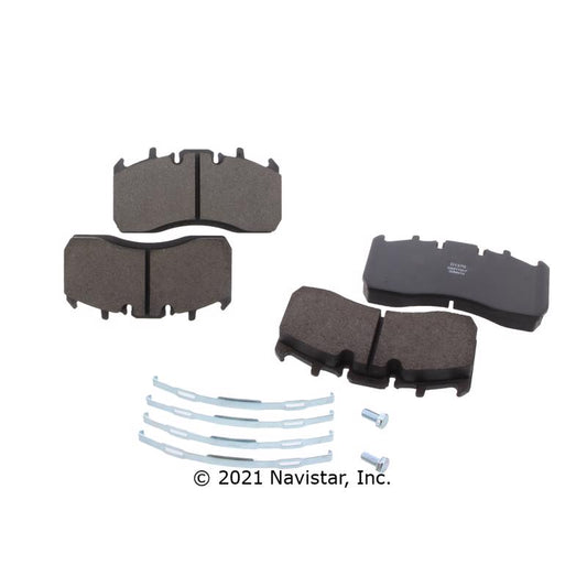 Fleetrite Air Disc Brake Pads, Application Meritor EX L, Line Haul/Specialty FLTADBP1370H